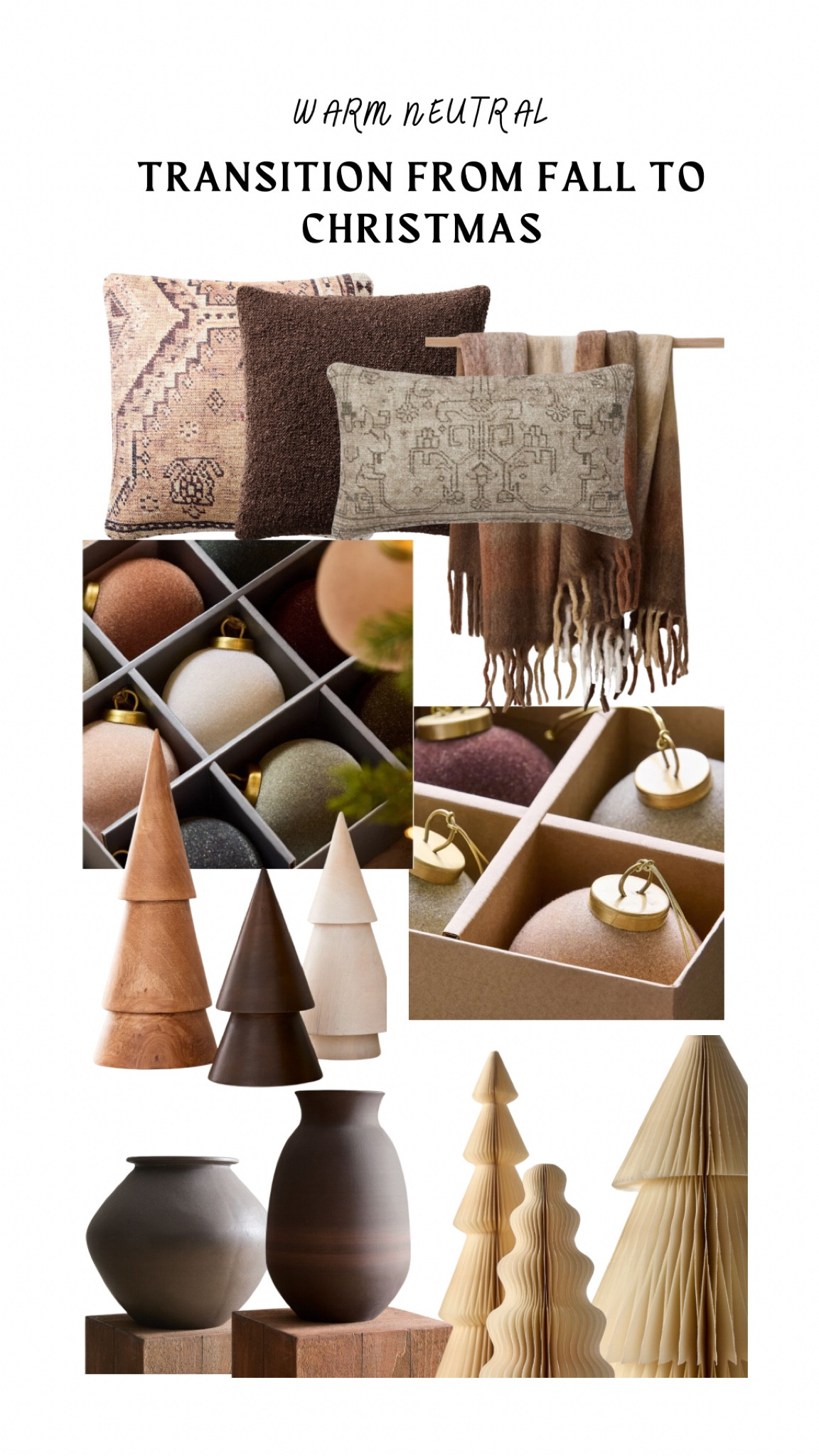 These neutrals are not boring for Christmas!  You just have to think outside the box! #christmasdecorating

#LTKHome #LTKHoliday #LTKSeasonal