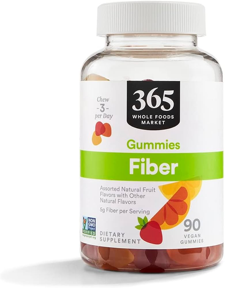 365 by Whole Foods Market, Fiber Gummy, 90 Count | Amazon (US)