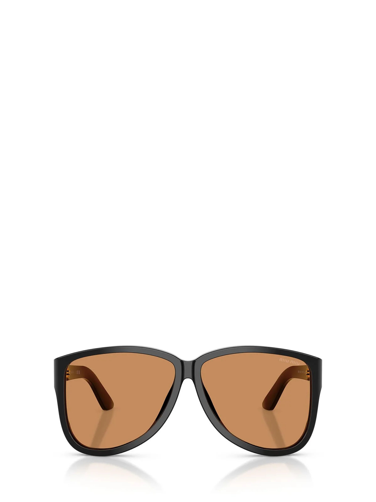 Miu Miu Eyewear Oval Frame Full Rim Sunglasses | Cettire Global