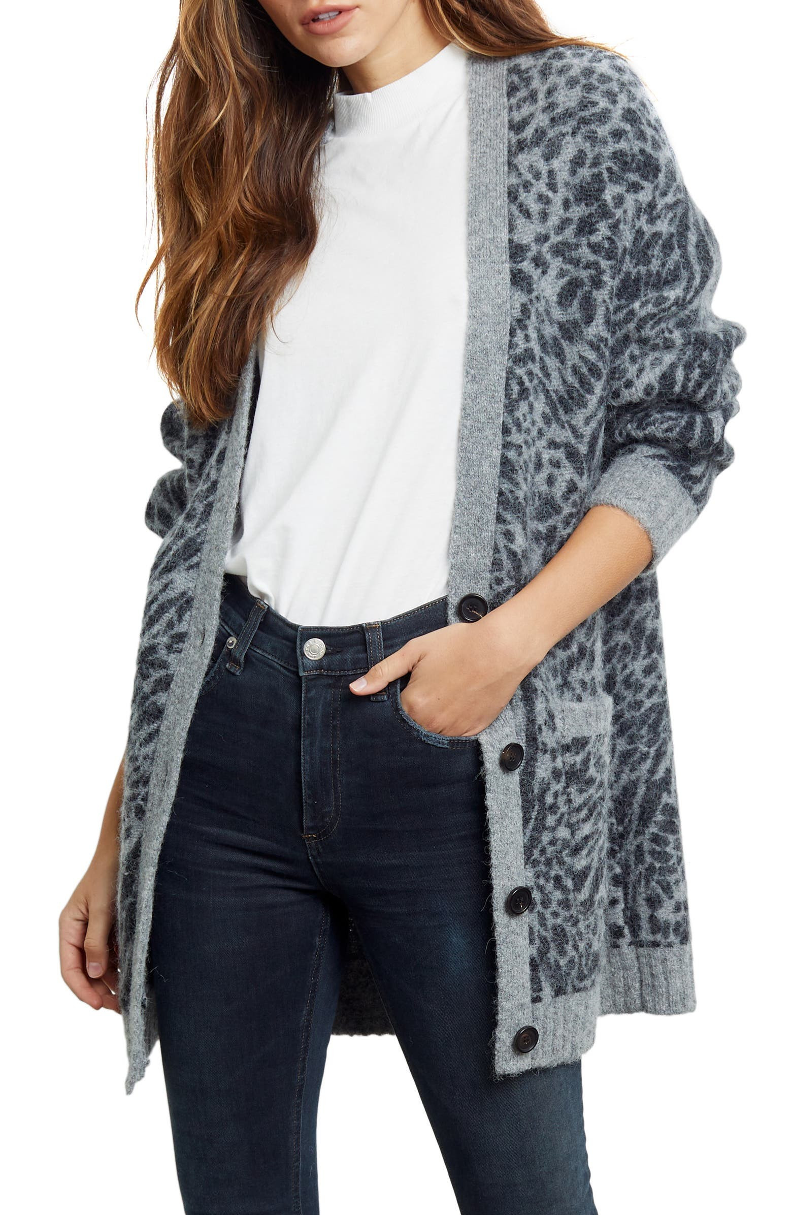 Oslo Animal Pring Cardigan | Nordstrom