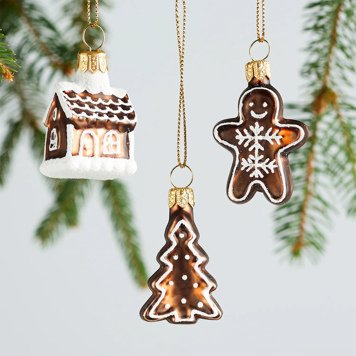 Sur La Table Cookie Glass Ornaments, Set of 3 | Sur La Table