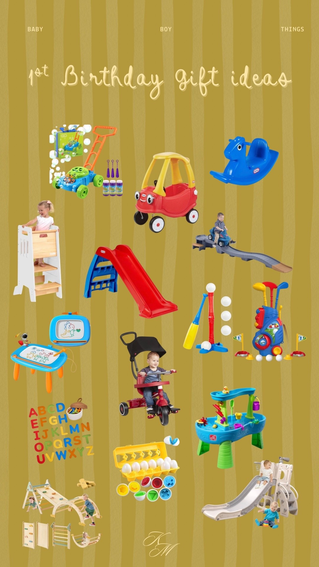 BABY BOY 1ST BIRTHDAY GIFT IDEAS #1stbirthday #giftideas #toddlergiftz 

#LTKBaby #LTKKids