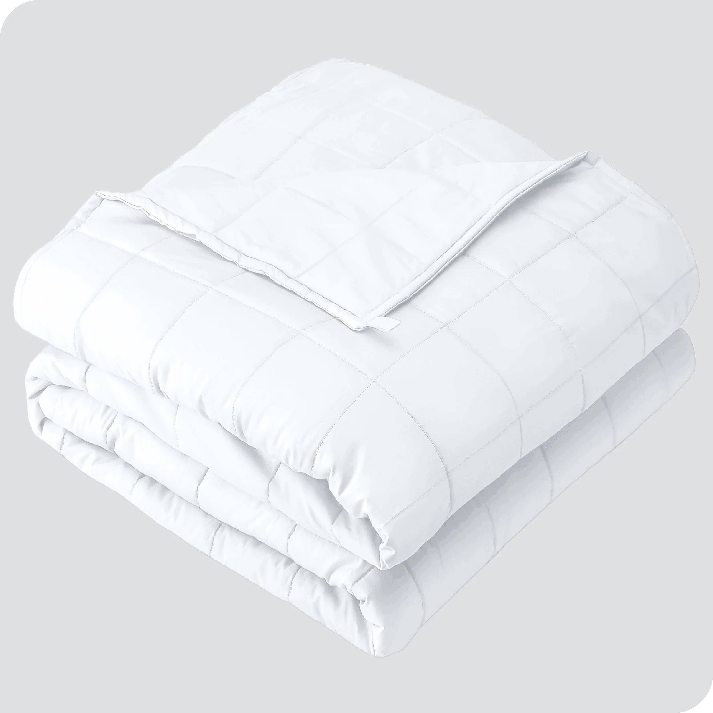 Bare Home 7 lbs Weighted Blanket for Kids - 40" x 60" - 210tc Twill Cotton, White | Walmart (US)
