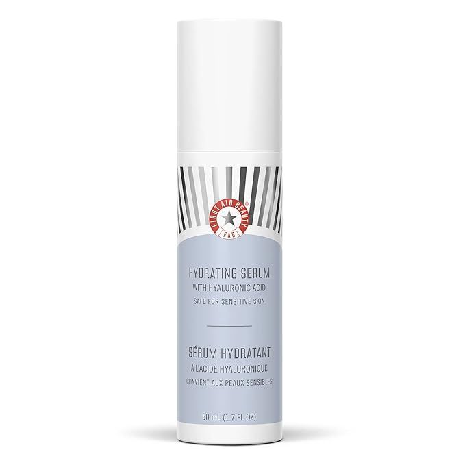 First Aid Beauty Hydrating Hyaluronic Acid Serum, Instantly Boosts Moisture + Provides 24 Hours o... | Amazon (US)