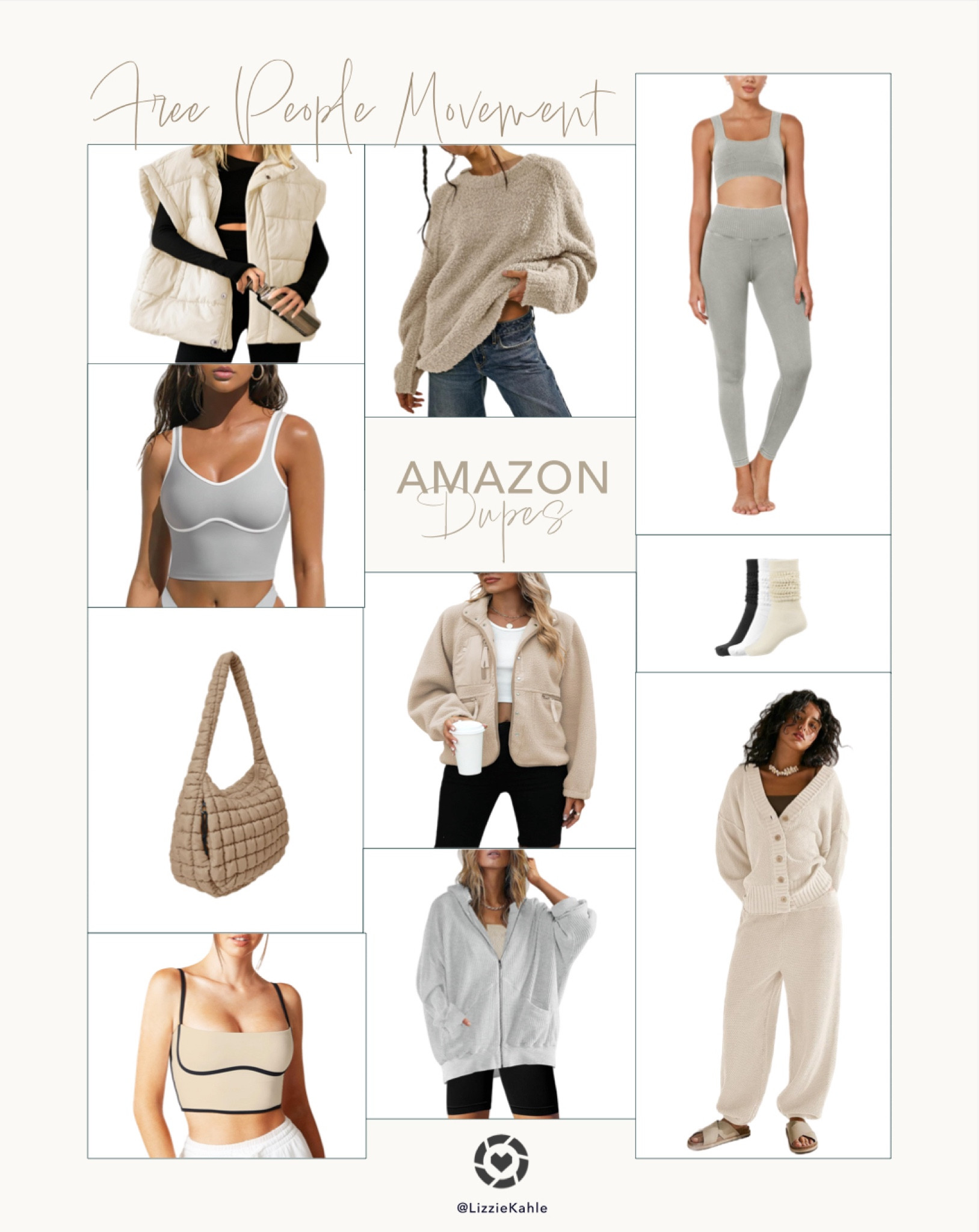 Free People Movement dupes from amazon 🍦 exact products linked 

#LTKStyleTip #LTKActive #LTKCyberWeek
