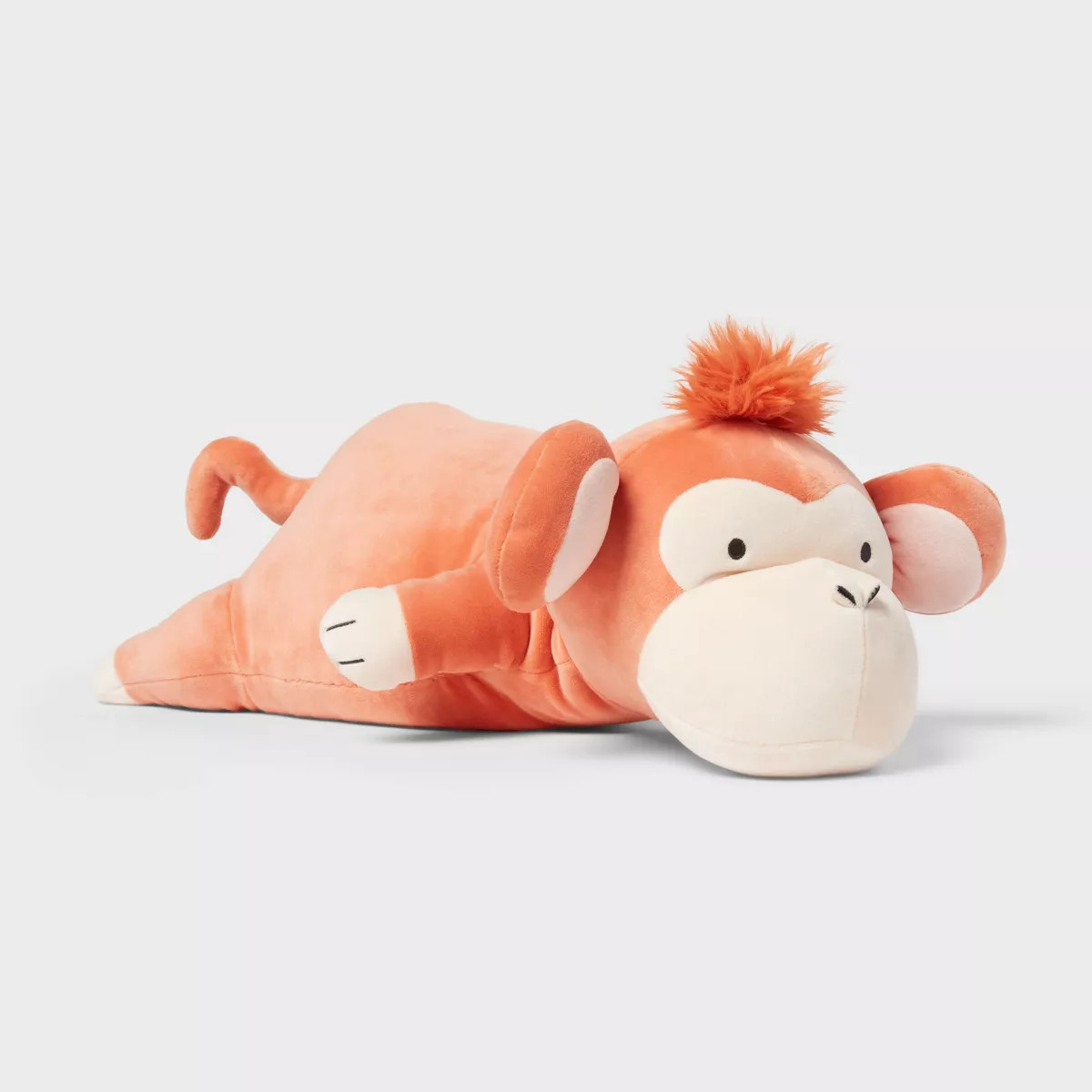 Monkey Weighted Plush Kids' Throw Pillow Orange - Pillowfort™ | Target