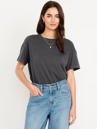 Vintage Crew-Neck T-Shirt | Old Navy (US)