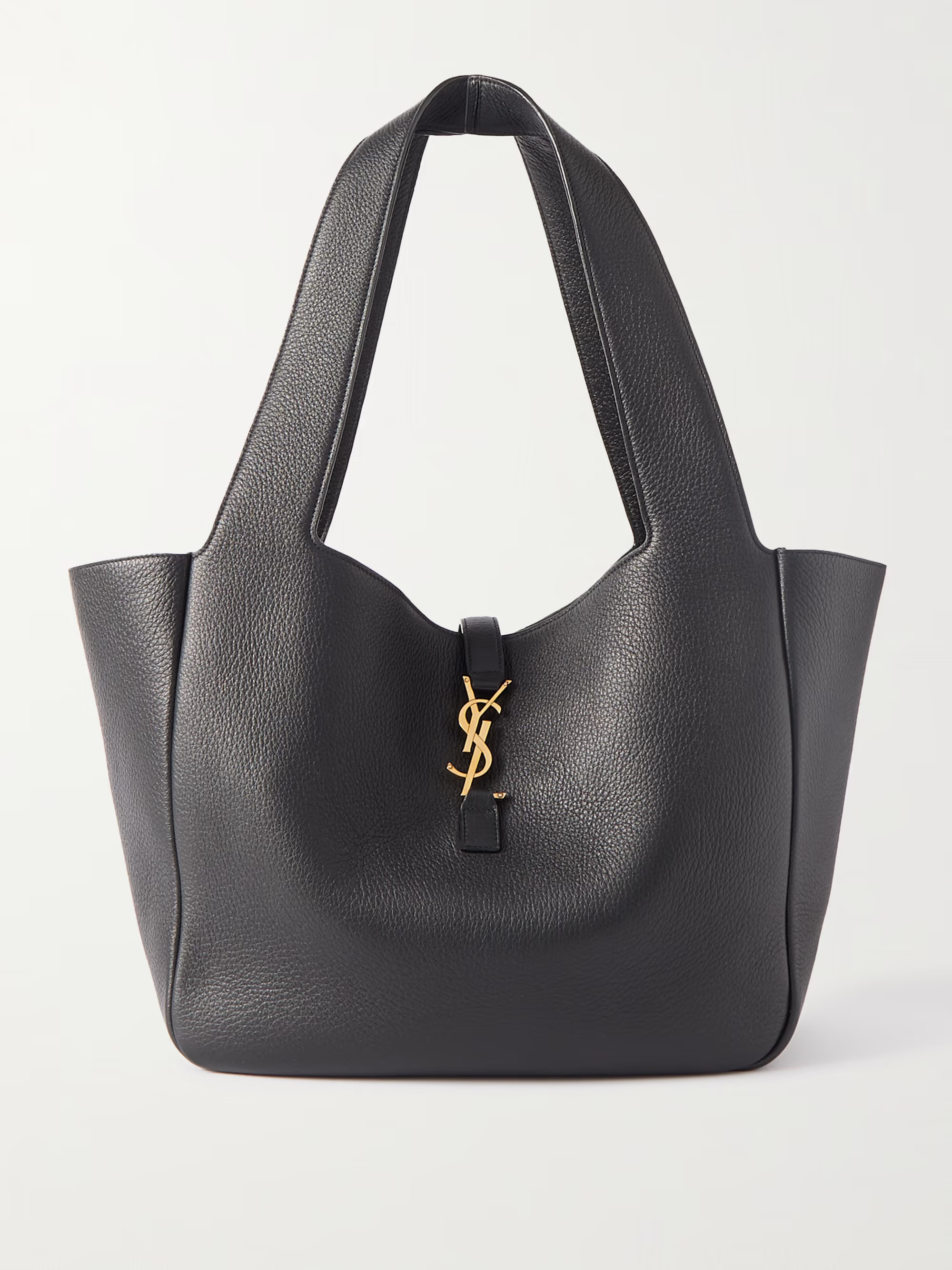 SAINT LAURENT Bea textured-leather tote | NET-A-PORTER | NET-A-PORTER (UK & EU)
