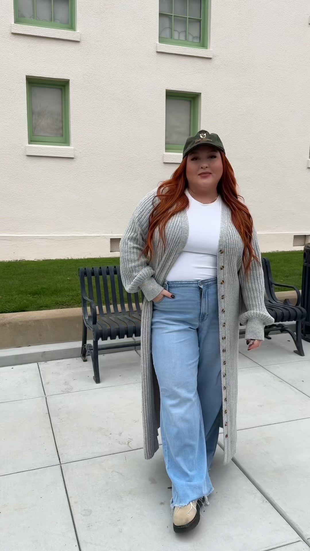 Wearing XXL in cardigan + 18 in jeans 💕

#LTKMidsize #LTKPlusSize #LTKootd