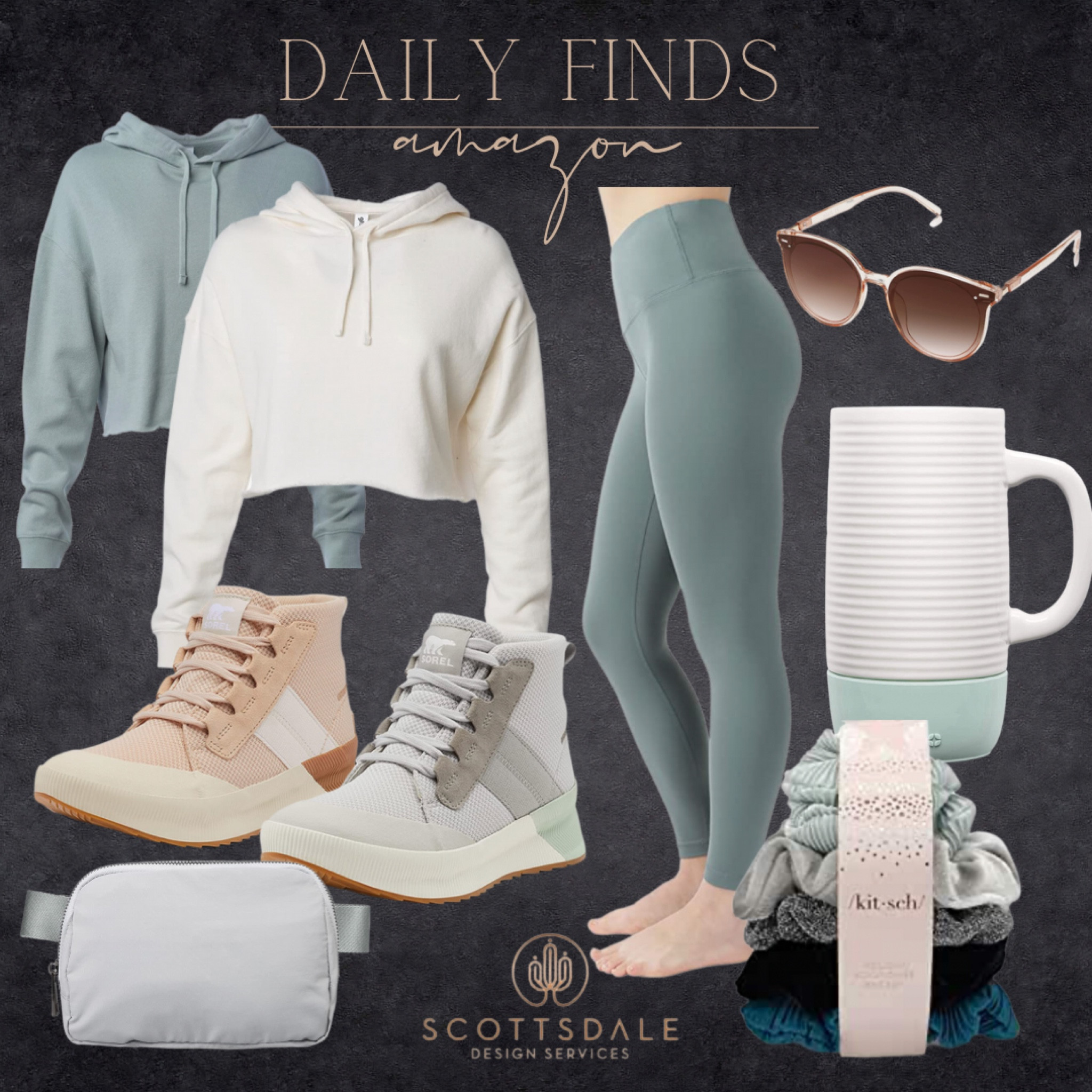 Amazon daily finds🤍

Fitness finds, cropped hoody, sorel boots, womens boots, scruchies, hair accessories, belt bag, fanny pack, sunglasses, travel mug, leggings, workout leggings, yoga pants

#LTKfit #LTKFind