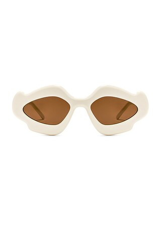 Paula's Ibiza Oval Sunglasses | FWRD 