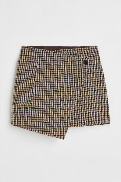 Asymmetric Wrapover Skirt | H&M (US + CA)