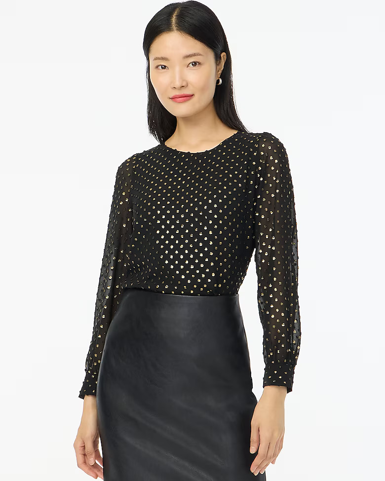 Comparable value:$89.50Your price:$49.50 (45% off)Up to extra 30% off with code SOFESTIVEBlack Go... | J.Crew Factory