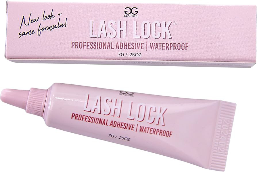 GladGirl Strip & Flare Lash Glue - Black | Amazon (US)