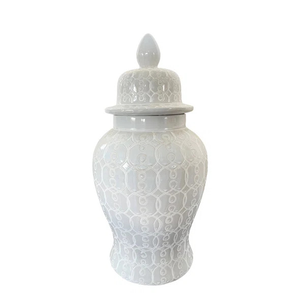 Gold Ceramic Ginger Jar | Wayfair North America