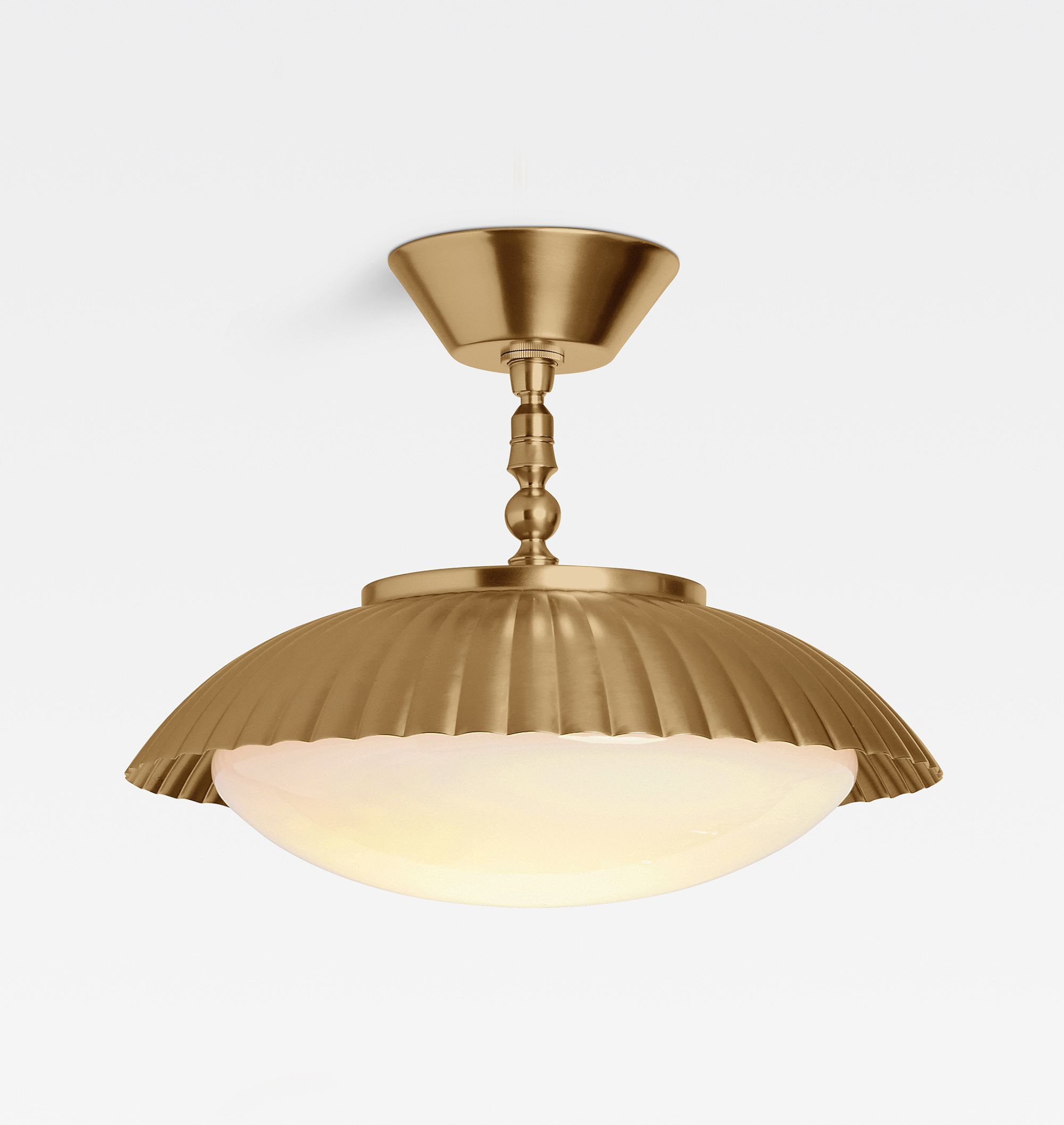 Alderman Semi-Flush Mount | Rejuvenation