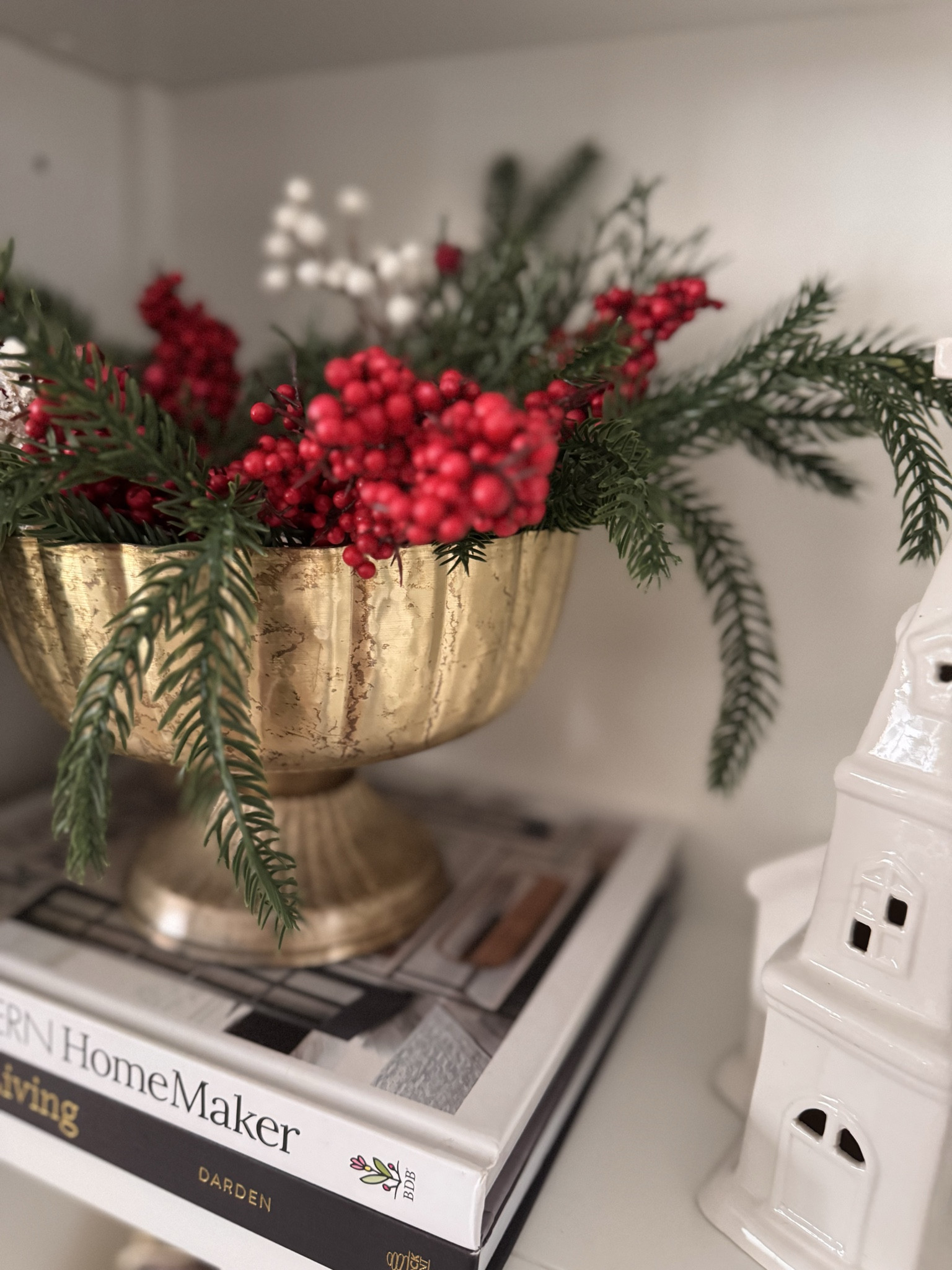 A simple Christmas arrangement that makes a big impact. 

#LTKSeasonal #LTKHoliday #LTKHome