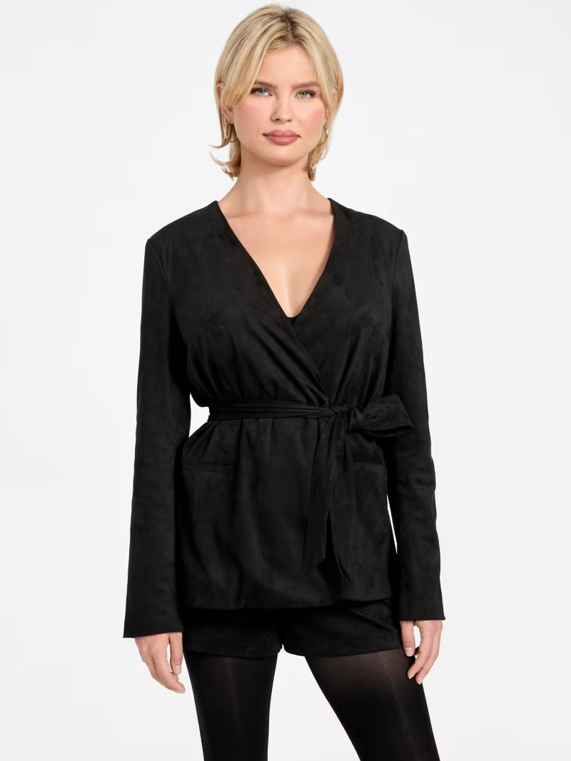 Mila Belted Blazer | GUESS® Official Website | Guess (US)