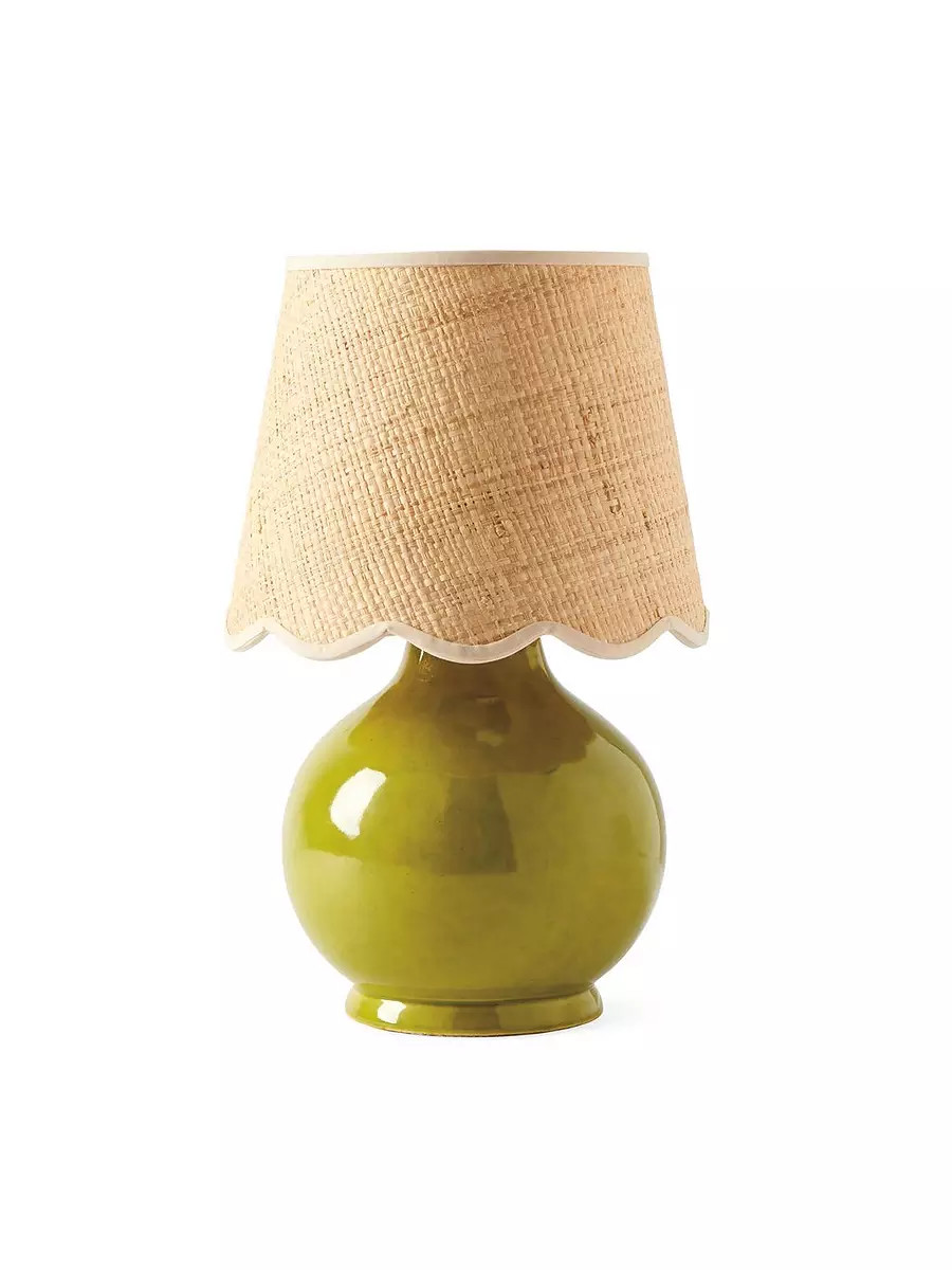 Como Bedside Lamp - Chartreuse | Serena and Lily