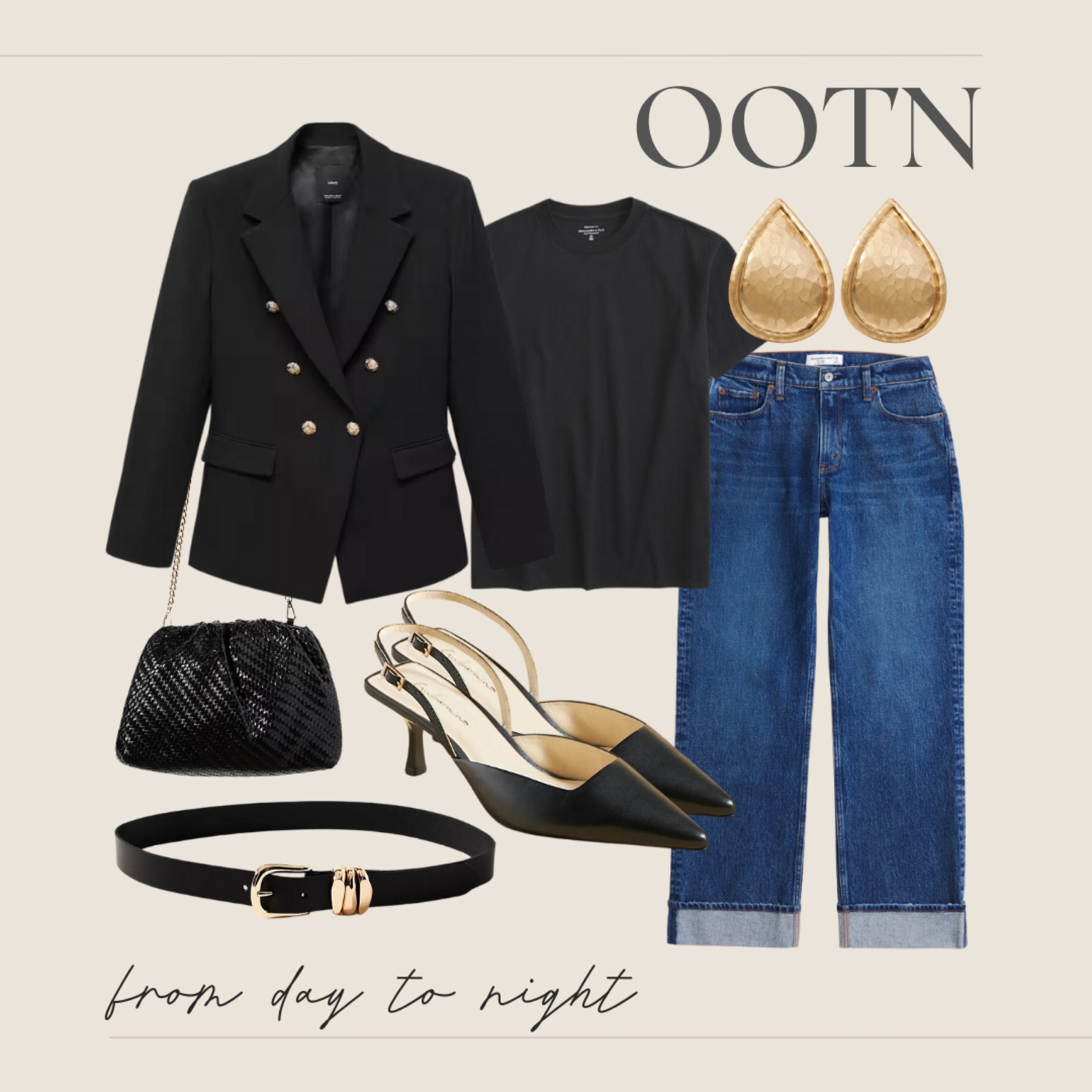 •outfit of the night•

save yourself the headache of deciding on whole new look for night by wearing some of the same pieces that you wore during the day. 

#LTKshoecrush #LTKfindsunder100 #LTKstyletip