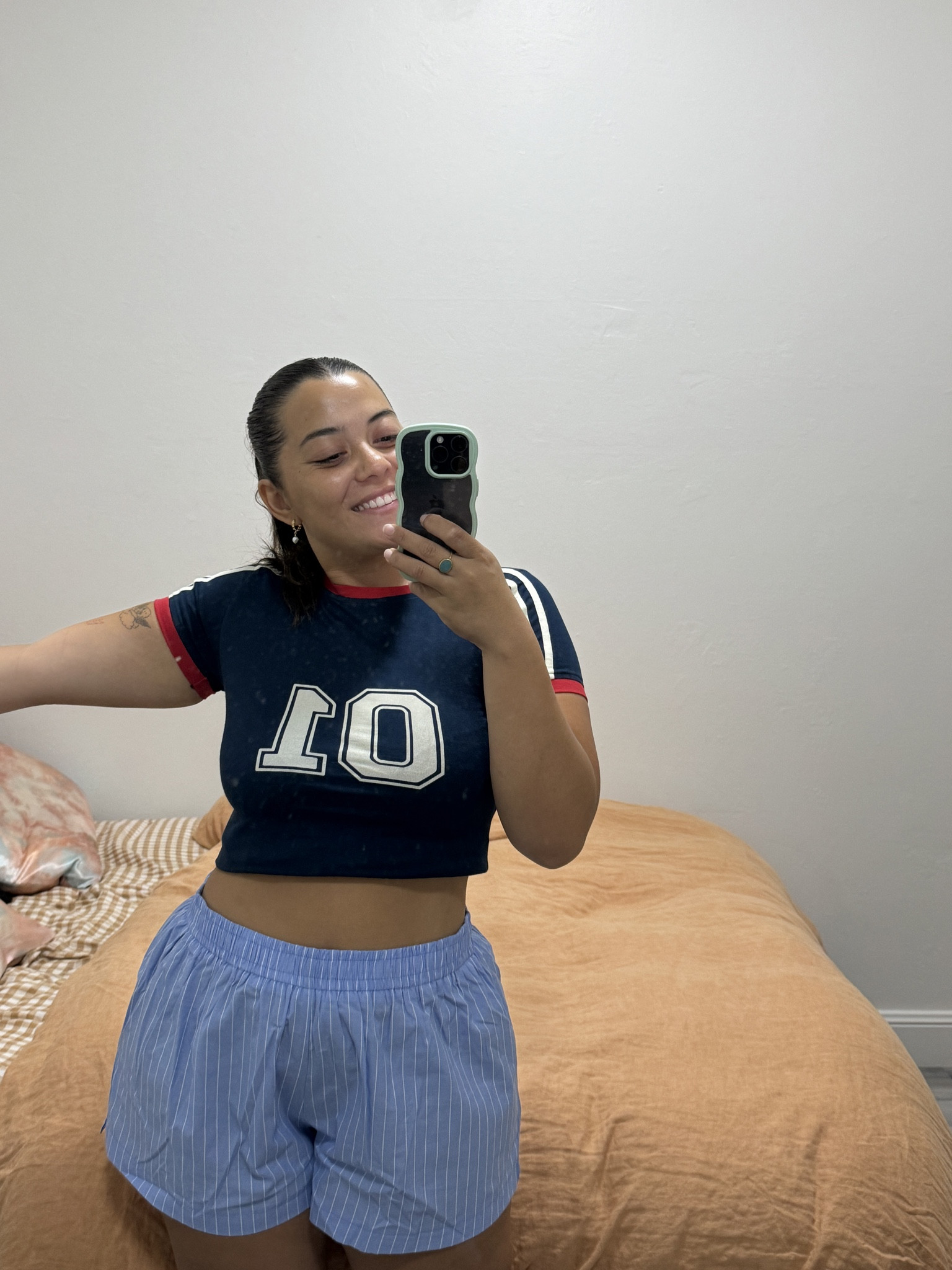 New favourite summer look! Boxers + a cute baby tee?! SAY LESS 🦋✨

#LTKfindsunder50 #LTKmidsize #LTKSeasonal