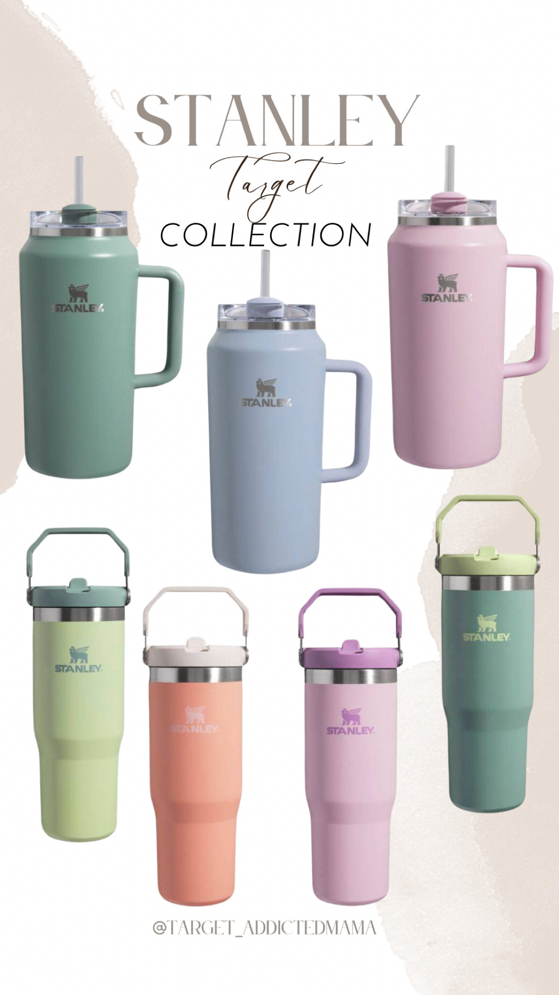Stanley Target Collection
Stanley 60oz 
Stanley flowstate 30oz
Flow Flip



#LTKGiftGuide #LTKSeasonal #LTKU