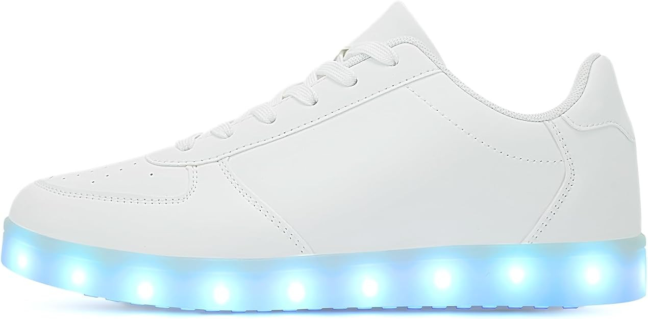 Unisex LED Shoes - Fashion Light Up Sneakers, Breathable USB Charging Glowing Luminous LED Shoes ... | Amazon (US)