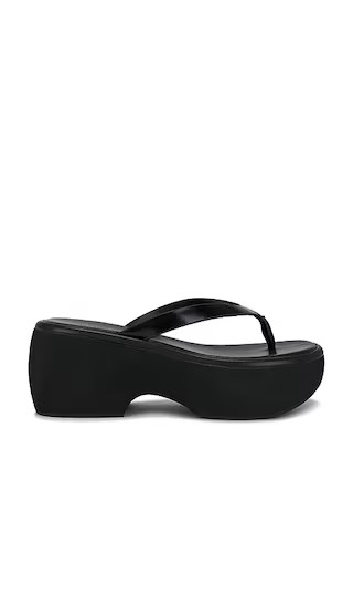 The Mina Sandal in Black | Revolve Clothing (Global)