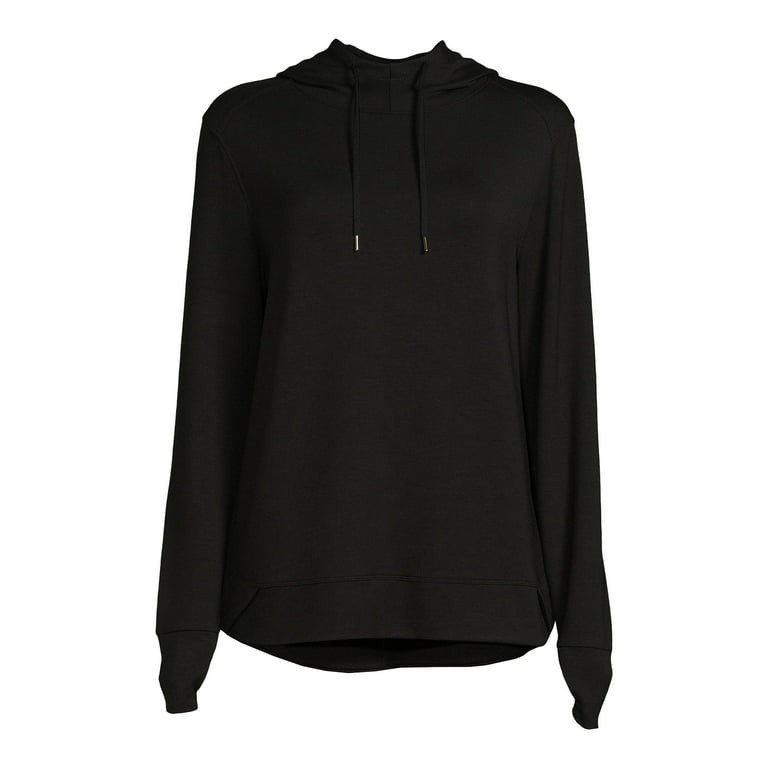 Athletic Works Women's Athleisure Mock Neck Hoodie | Walmart (US)