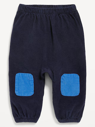 Pull-On Corduroy Knee Patch Pants for Baby | Old Navy (US)
