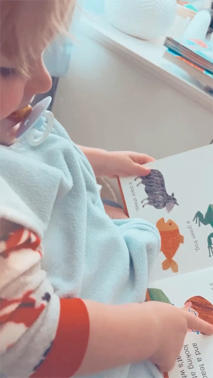 sweet boy loves to “read his stories” both before and right after he naps, and it is the sweetest thing 🥹 and gosh, so precious how much he loves animals and their sounds, as well as pointing out things he does in real life, too (like playing with the leaves 🍂 & helping mama in the kitchen 👨‍🍳) - 🫶🏽 he’s always got a few favorite books, and these are two of his “go-to” stories right now 📖

#LTKbaby #LTKhome #LTKfamily