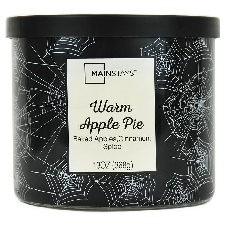 Mainstays Warm Apple Pie Halloween Candle, 13 ounce | Walmart (US)