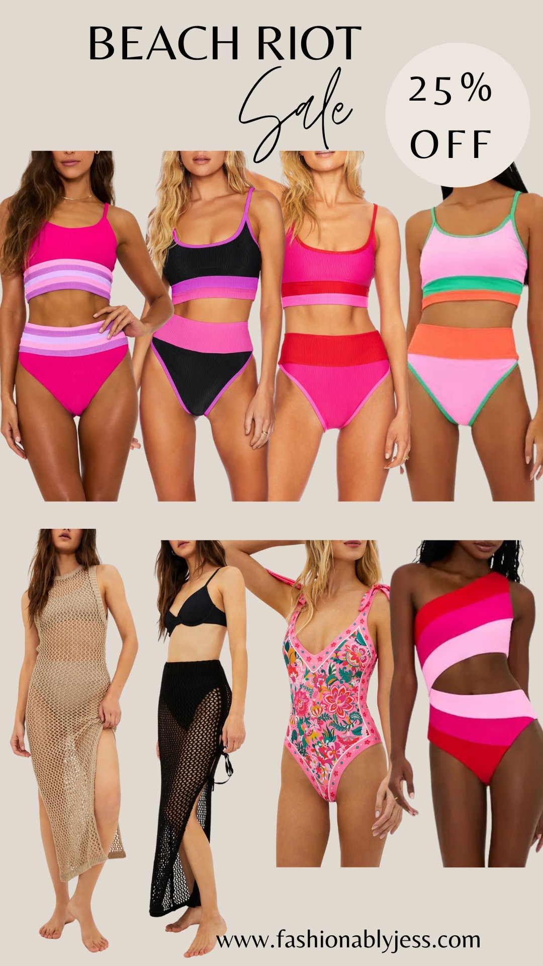 Beach ride swimsuits on sale 25% off I wear a size medium 

#LTKWatchNow #LTKSeasonal #LTKActive #LTKU #LTKOver40 #LTKHome #LTKMidsize #LTKParties
#LTKFindsUnder50 #LTKFindsUnder100 #LTKStyleTip
#LTKBeauty #LTKWorkwear
#LTKSwim #LTKTravel
#LTKShoeCrush #LTKBaby
#LTKKids #LTKFamily
#LTKWedding #LTKSaleAlert
#LTKItBag 

#LTKWatchNow #LTKFindsUnder50 #LTKSwim