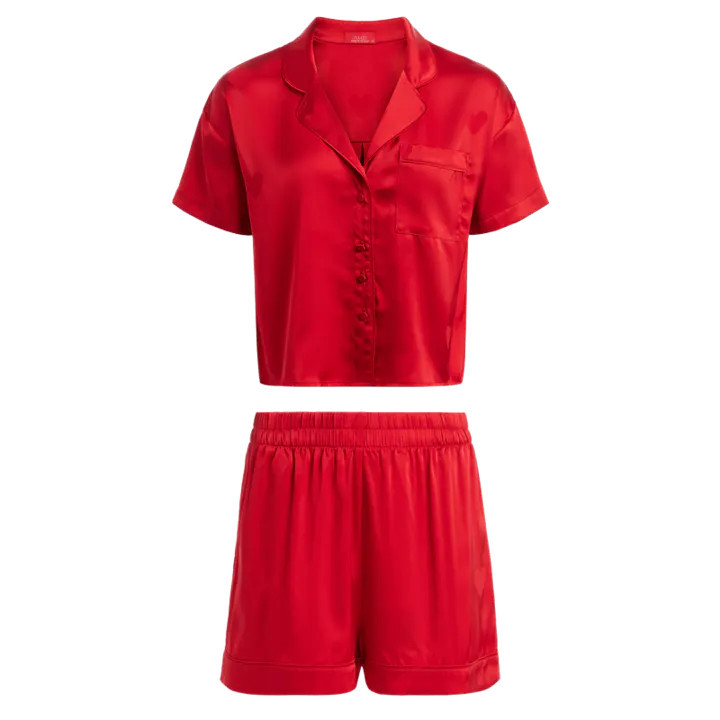 Heart Pajama Set | Cherry - nuuds | nuuds