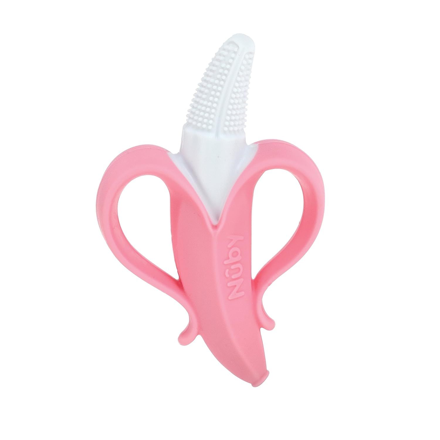 Nuby NanaNubs Banana Massaging Toothbrush - Baby Teething Toy - 3+ Months | Amazon (US)