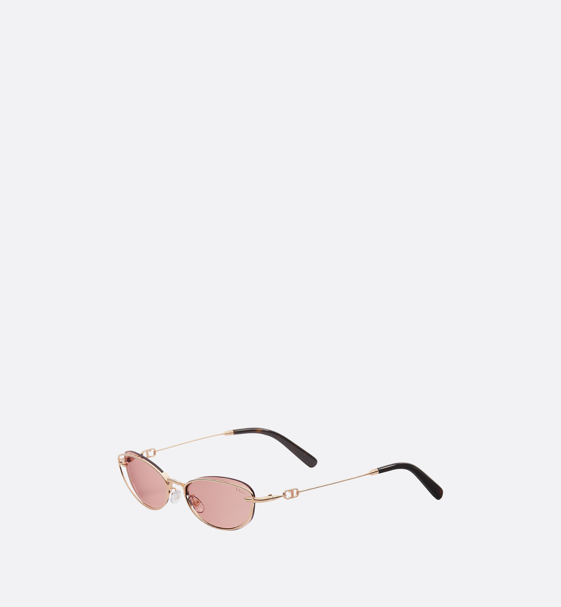 Petit CD B1U Light Pink Oval Sunglasses | DIOR | Christian Dior Parfums UK