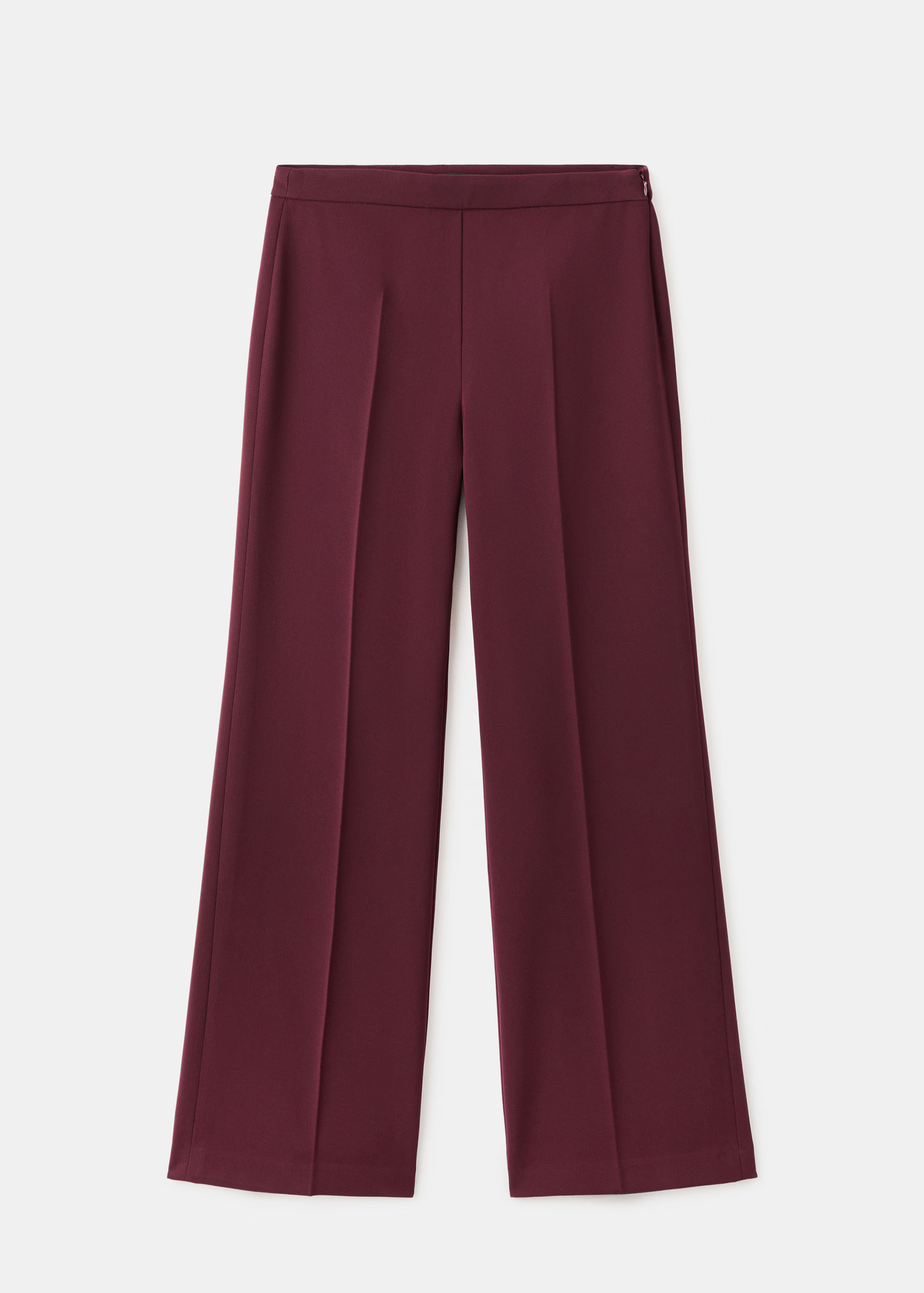 Straight mid-rise suit trousers | MANGO (UK)