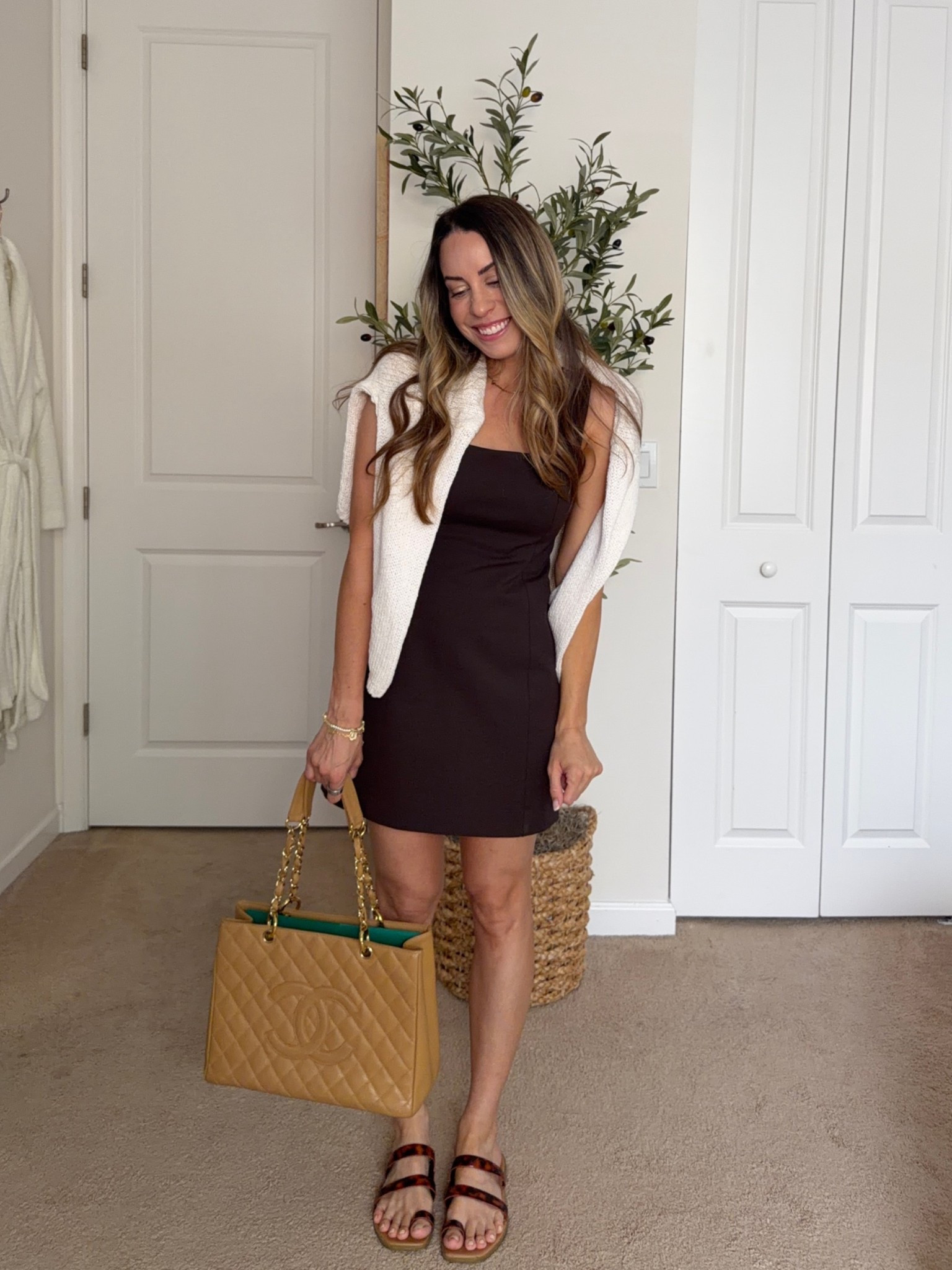 This is hands-down, the most flattering and comfortable dress! It’s on sale for 20% off right now and comes in a few colors ￼

#LTKootd #LTKSaleAlert #LTKmomlife