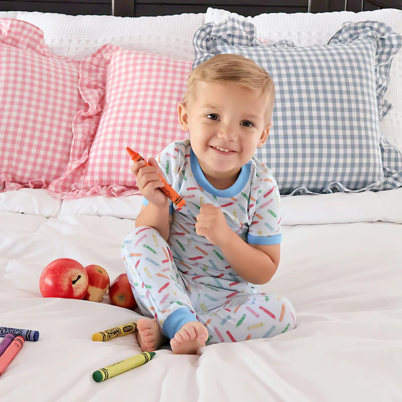 Colorful Crayon Pajamas | Classic Whimsy