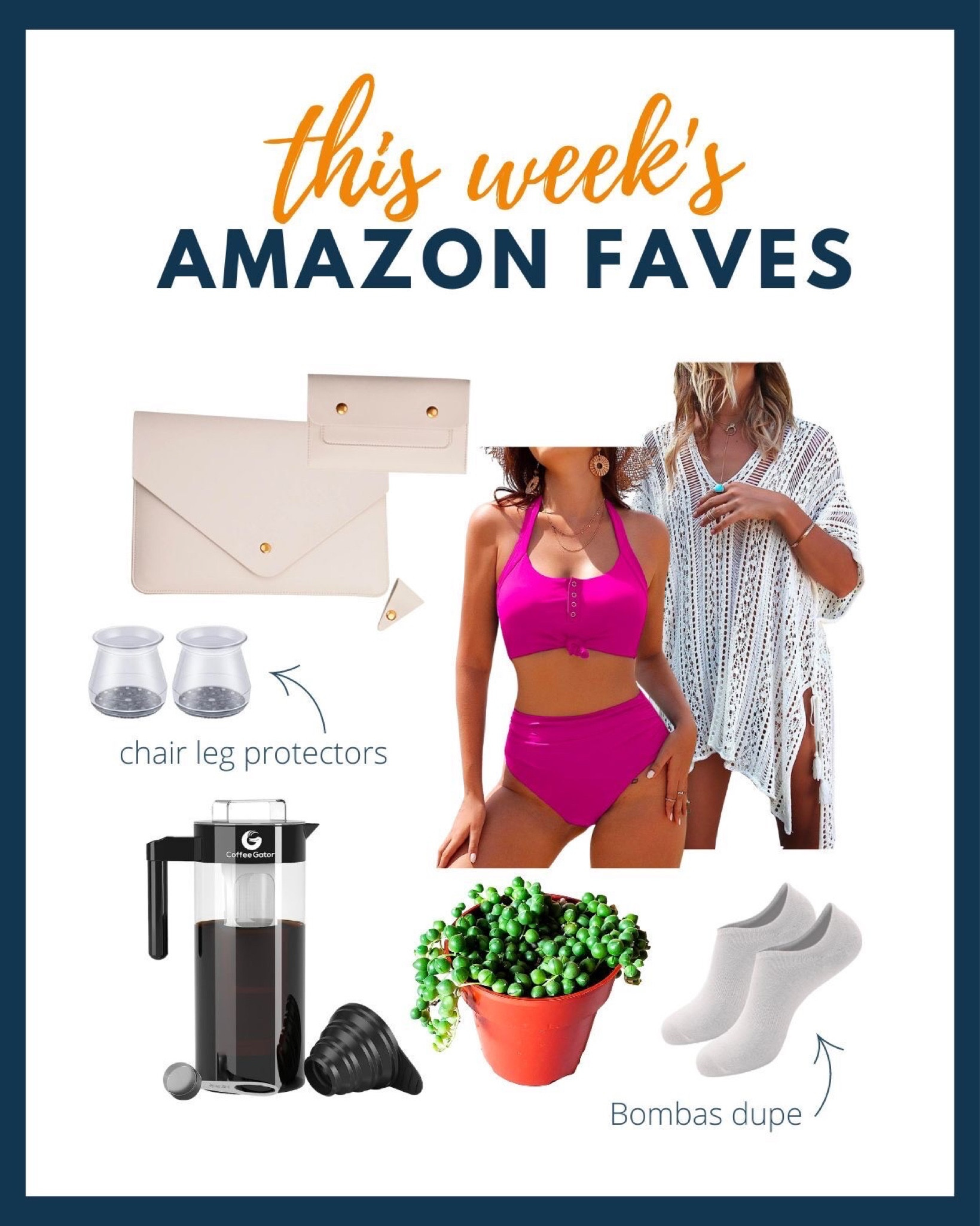 We love a great Amazon find! Our team is sharing their most recent favorite, Amazon finds! From laptop cases to the perfect Bombas dupe.

#LTKunder50 #LTKFind #LTKSeasonal