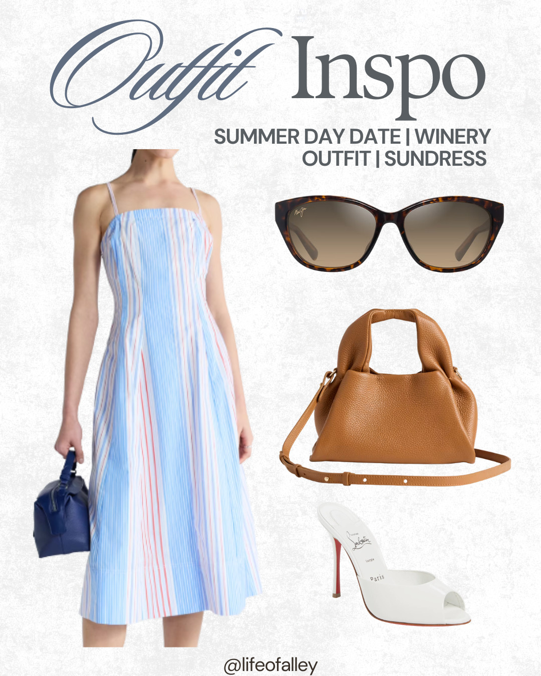 Summer sundress outfit idea!  

 #LTKootd #LTKSeasonal #LTKOver40