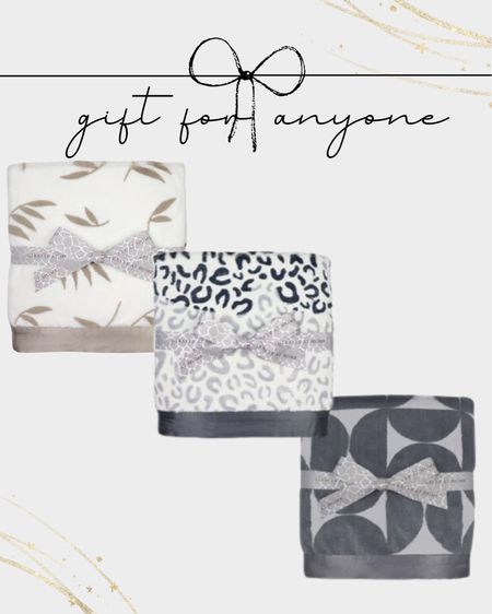 Gifts for anyone-- the perfect luxe throw blanket! 

#LTKHoliday #LTKGiftGuide #LTKhome