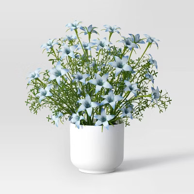 Blue Floral Artificial Arrangement - Room Essentials™ | Target