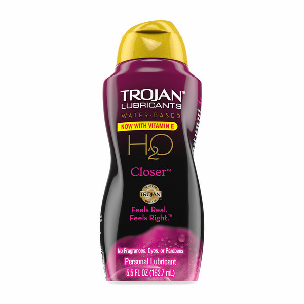 Trojan H20 Closer Water-Based Personal Lubricant - 5.5 fl oz | Instacart