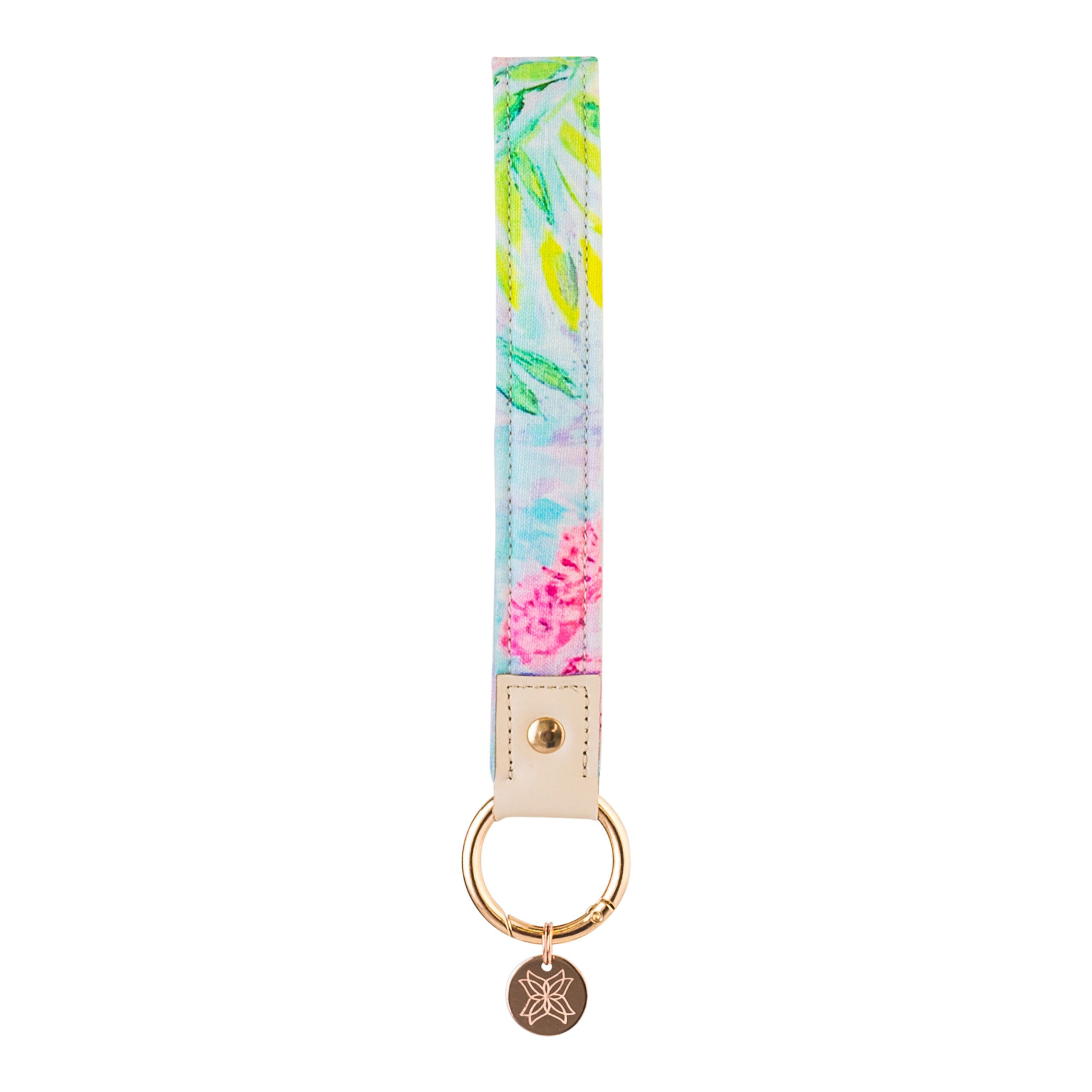 Pink Peony Pattern Keychain - EVELYN & KATE | EVELYN & KATE (US)