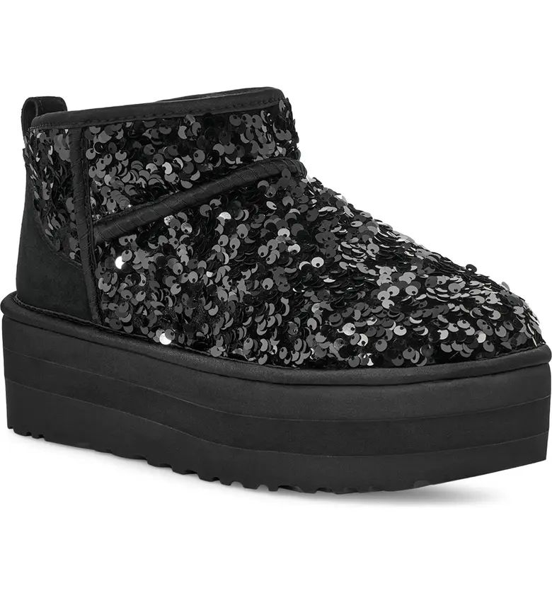 UGG® Ultra Mini Chunky Sequin Boot | Nordstrom | Nordstrom