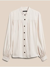 Balloon-Sleeve Top | Banana Republic (CA)