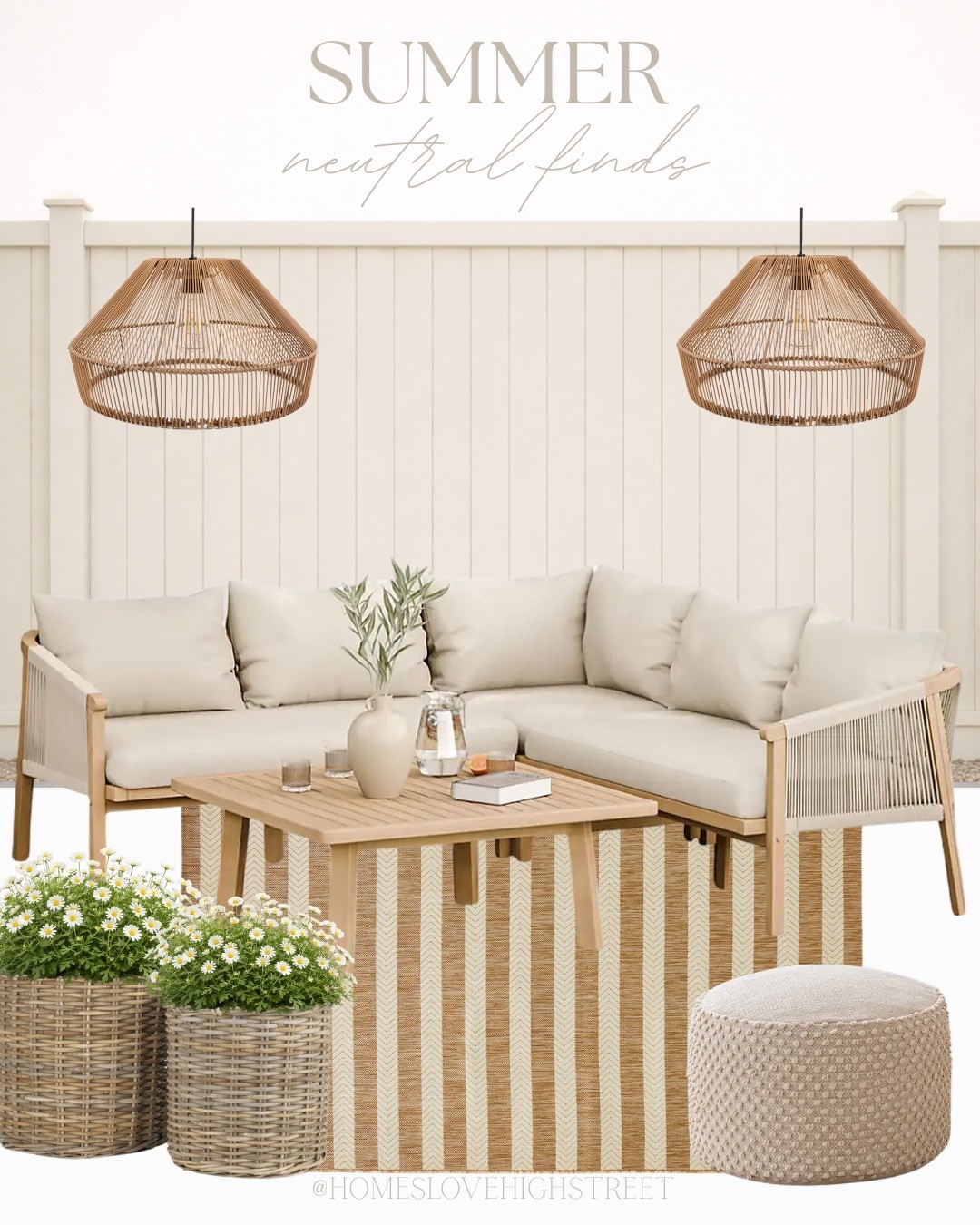 The cosiest outdoor space… soft tones, natural textures & effortless vibes 🌿 



#summerhome #gardeninspo #outdoorliving #neutralhome #coastalvibes #homedecorfinds #gardenstyling #beigeaesthetic #homeinspo #outdoorinspo

#LTKuk #LTKhome #LTKsummer