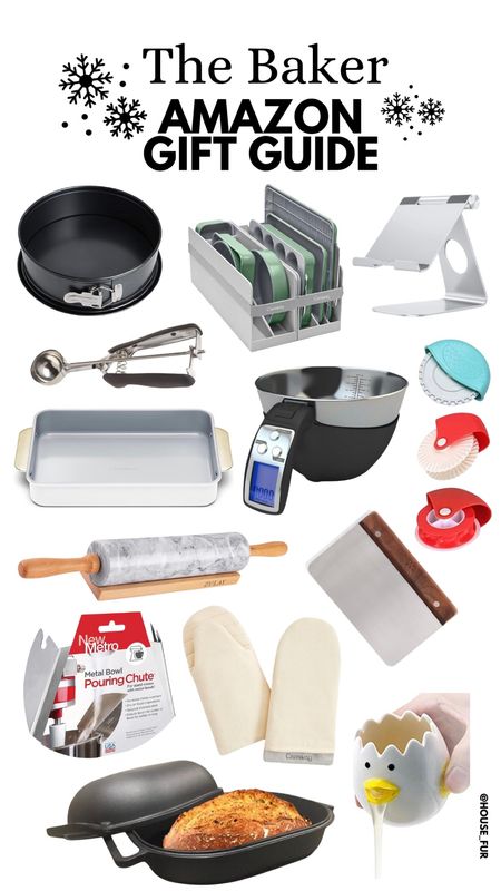 Make your favorite baker love baking even more with any of these great gift ideas! 🎁 #kitchengadgets #baker #bakergiftguide 

#LTKHoliday #LTKGiftGuide #LTKhome
