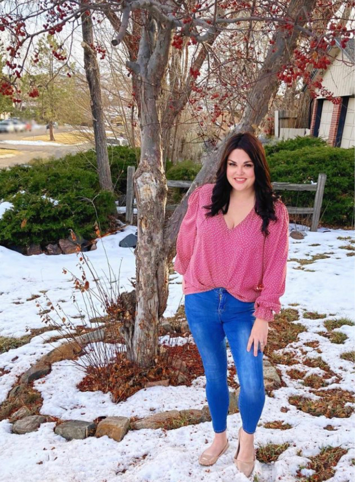 Nothing wrong with a little pink in December 💕

#LTKplussize #LTKfindsunder50 #LTKmidsize